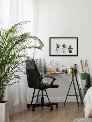 "Succulent Trio II" Framed Painting Print
