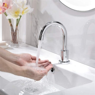 Fontana Commercial Chrome Automatic Sensor Hands Free Faucet