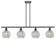 Innovations Lighting 516-4I-OB-G125-8 Athens 4 Light 48" Island Light