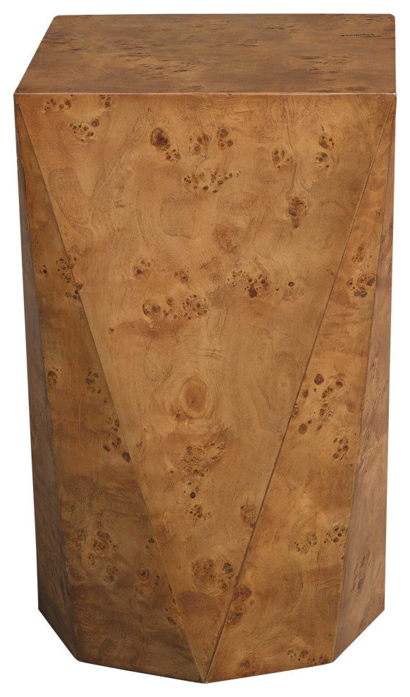 Uttermost Hughes Geometric Accent Table