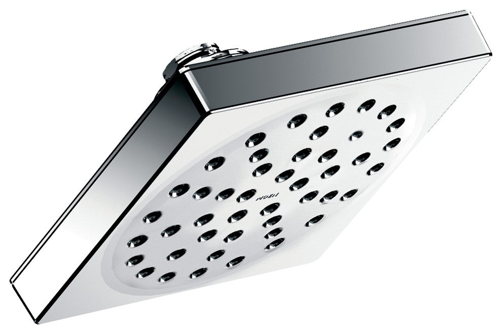 Moen 90 Degree Chrome One-Function 6" Diameter Spray Head Rainshower S6340