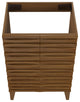 Cascade 24'' Bathroom Vanity, Brown Oak Cabinet