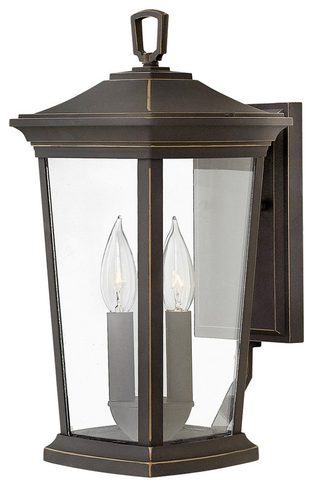 Hinkley Bromley Medium Wall Mount Lantern, Oil Rubbed Bronze