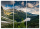 "Summer at Polish Tatra Mountains" Art Print Canvas, 3 Panels, 36"x28"