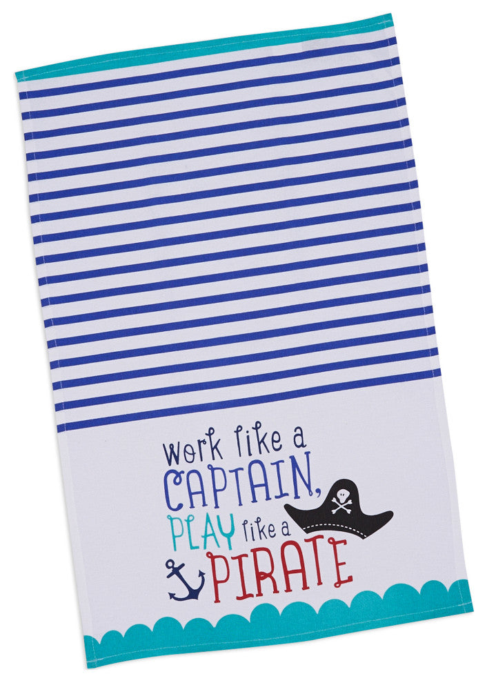 Sail Away Printed Dishtowel