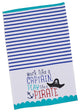 Sail Away Printed Dishtowel