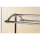 Kingston Brass Pedestal Towel Rack, Polished Chrome