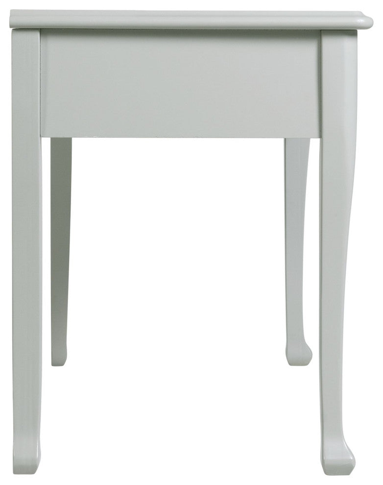Jesse Desk With Hutch, Gray