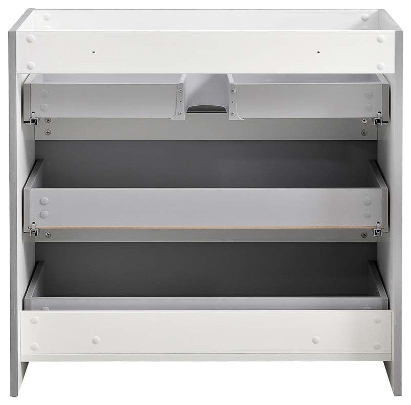 Fresca FCB9336GR Lazzaro 36" Gray Free Standing Modern Bathroom Cabinet