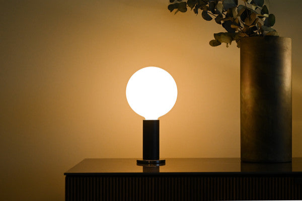 Blackened Oak Knuckle Table Lamp US