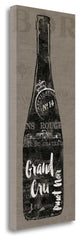 "Linen Wine I" By Sue Schlabach, Giclee Print on Gallery Wrap Canvas