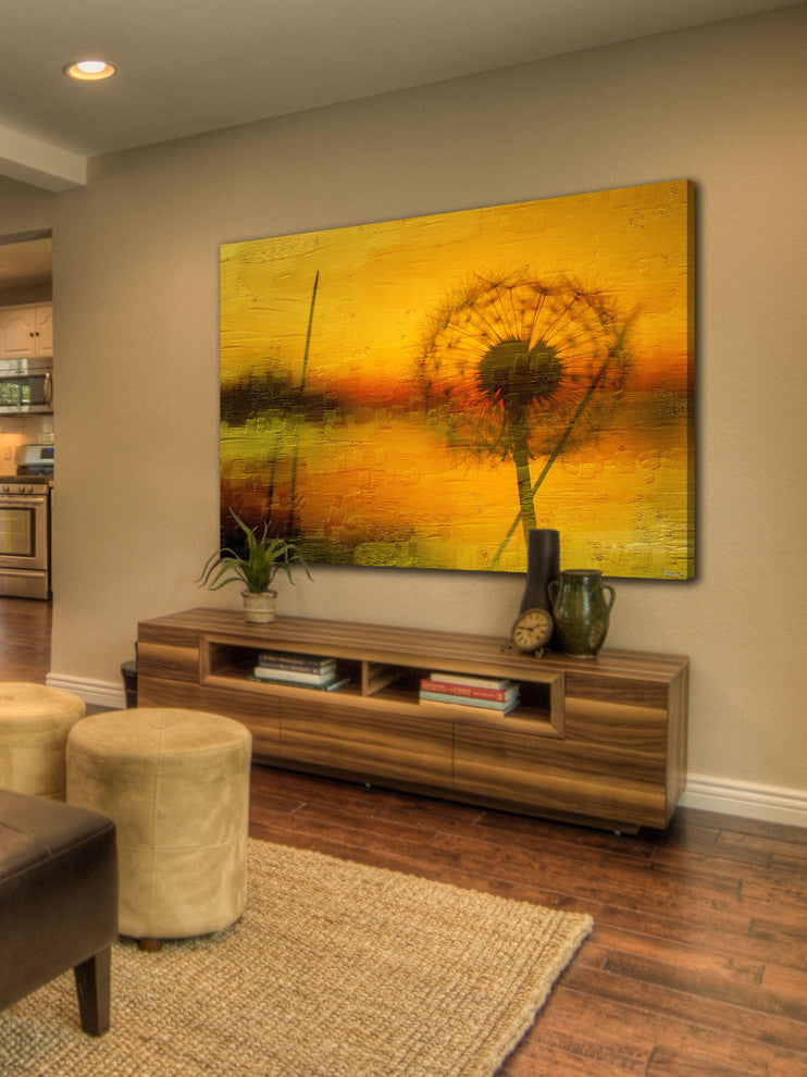 "Day End" Fine Art Canvas Print, 36"x24"