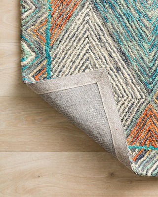 Loloi II Spectrum Blue/Red, Blue/Red, 2'-6" X 7'-6"