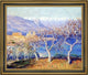 Guy Orlando Rose Fig Trees, AntibesFramed Premium Canvas Print, 16"x20"