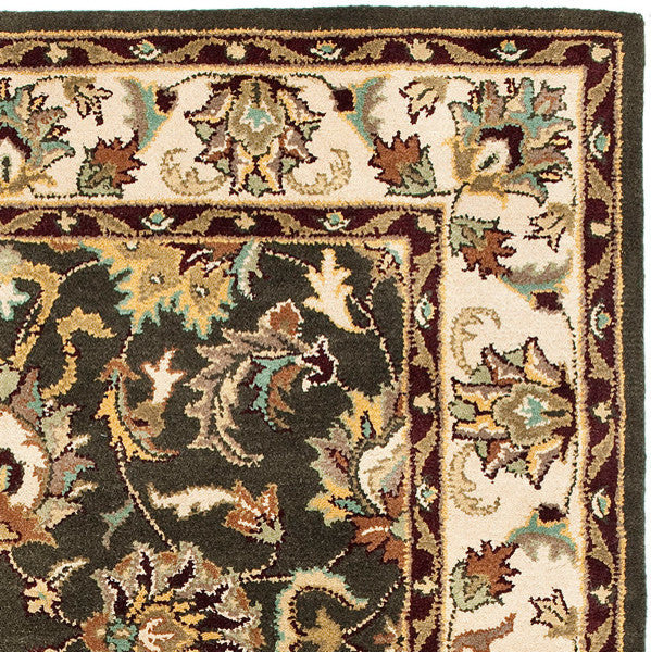 Safavieh Heritage Hg819A Black, Ivory Area Rug