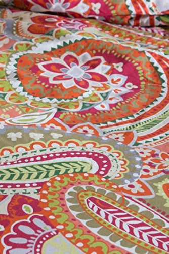 Pomegranate Paisley 3-Piece Comforter Set, King