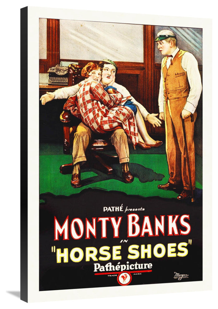 "Horse Shoes" Stretched Canvas Giclee by Hollywood Photo Archive, 24x36"