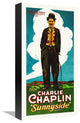 "Charlie Chaplin - Sunnyside, 1915" Canvas by Hollywood Photo Archive, 8x16"