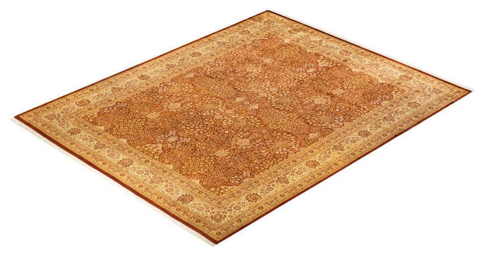 Khatun One-of-a-Kind Hand-Knotted Area Rug Orange, 8'3"x10'2"