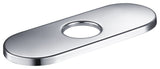 6" Bathroom Faucet Hole Cover KFC100, Chrome