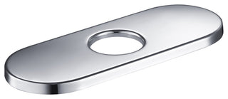 6" Bathroom Faucet Hole Cover KFC100, Chrome
