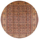 Ahgly Company Indoor Round Mid-Century Modern Area Rugs, 3' Round