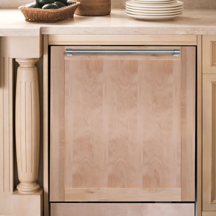 24" Unfinished Top Control Dishwasher 120-Volt With Traditional Style Handle
