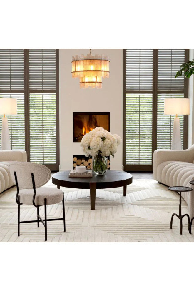 Beige Wool Rug 7' x 10', Eichholtz Breck