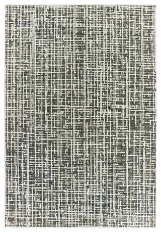 Oriental Weavers Bowen Grey/ Ivory Abstract Indoor Area Rug 3'10"X5'5"