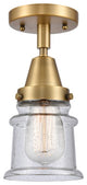 INNOVATIONS LIGHTING 447-1C-BB-G184S-LED Small Canton Flush Mount