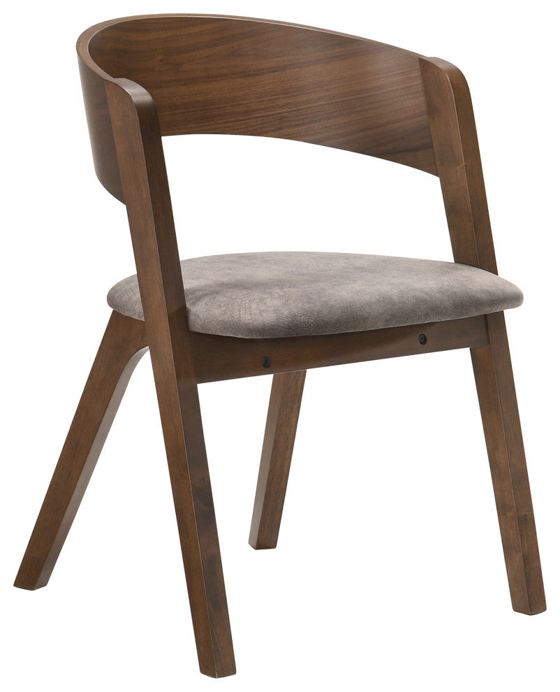 Laredo Jackie 5-Piece Walnut Dining Set