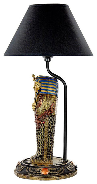 Design Toscano King Tut Sarcophagus Table Lamp