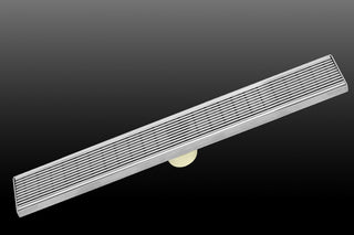 LUXE Wedgewire Polished Linear Drain, 30"