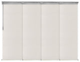 Nikolina 4-Panel Track Extendable Vertical Blinds 48-88"W