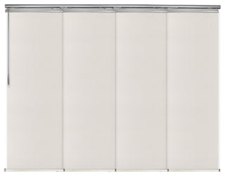 Nikolina 4-Panel Track Extendable Vertical Blinds 48-88"W