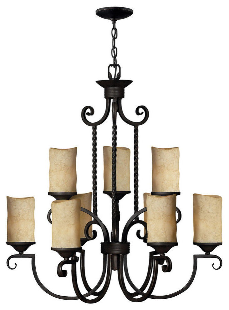 Hinkley Casa Large Two Tier, Olde Black