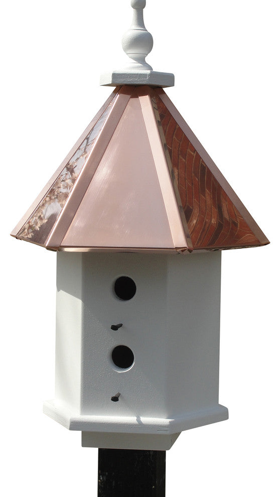 Estate Birdhouse, Copper