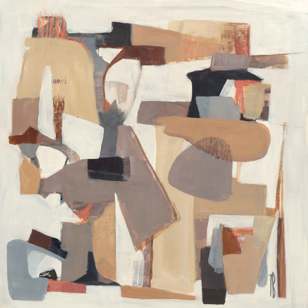 Neutrality - 72 x 72 by Terri Burris