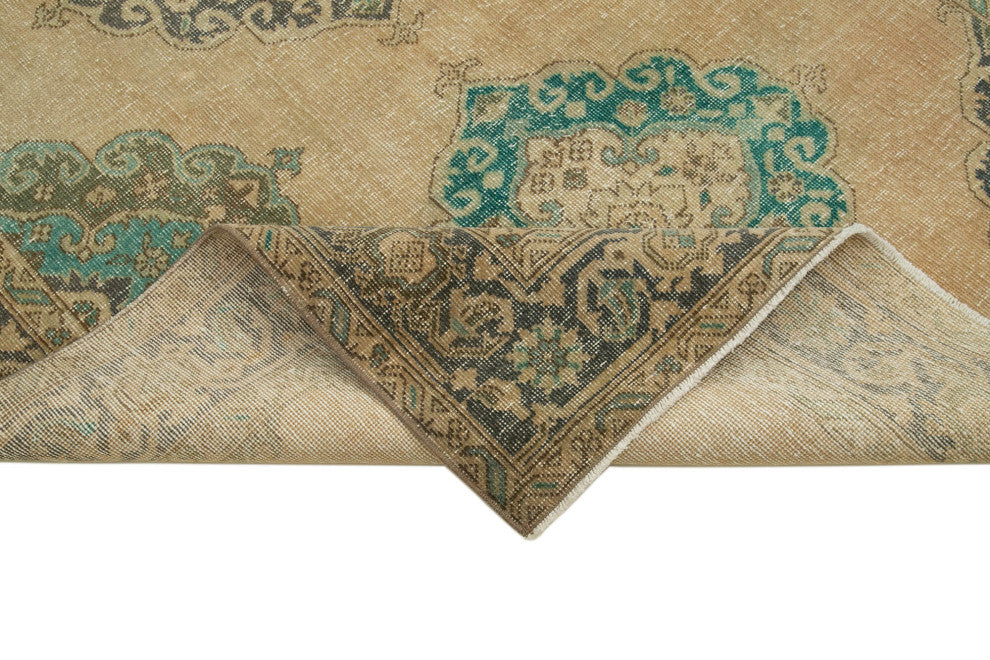 Rug N Carpet - Handmade Oriental 4' 10" x 12' 10" One-of-a-Kind Runner Rug