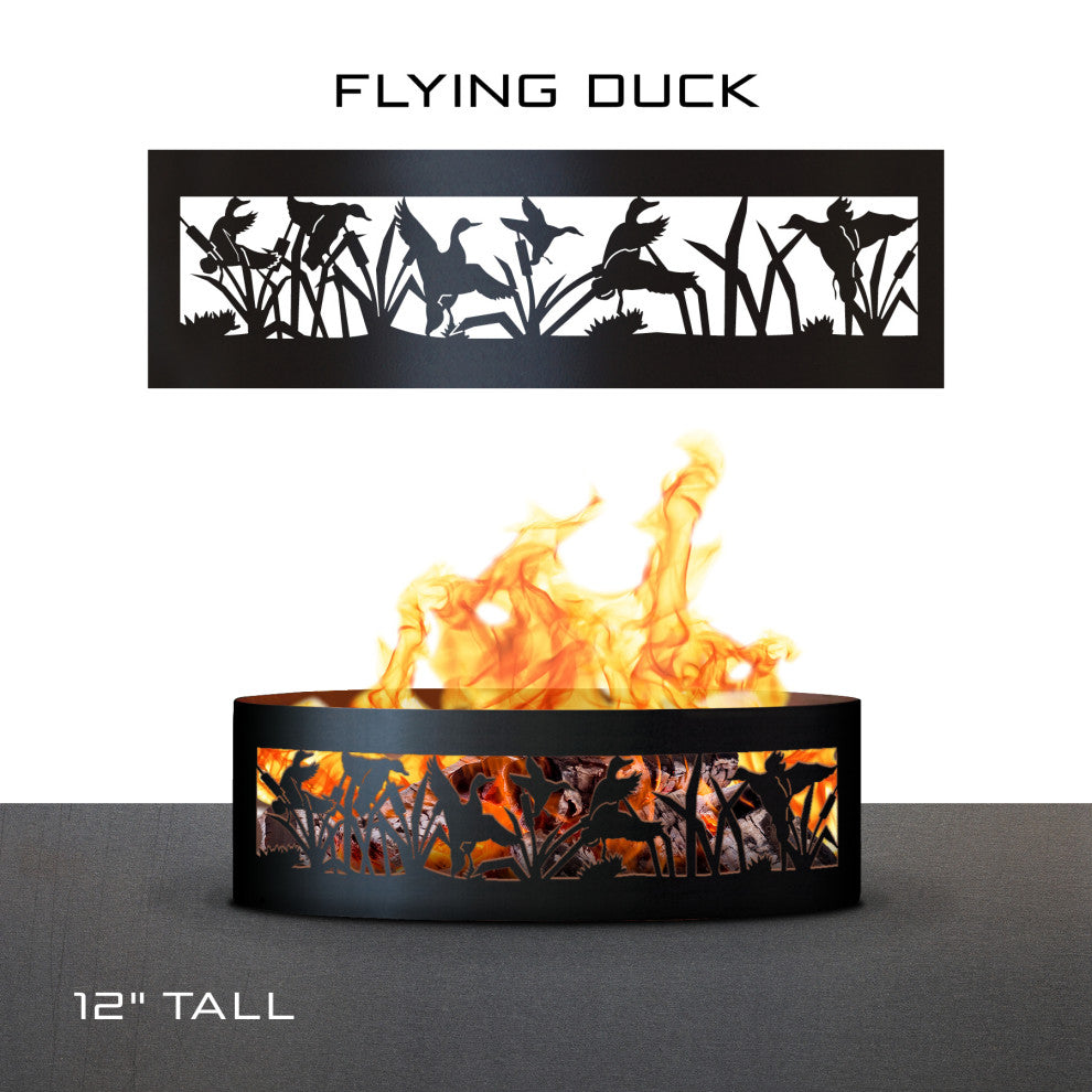 Flying Duck Fire Ring, 30", 60