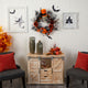 30" Spider and Skull With Top Hat Halloween Wreath