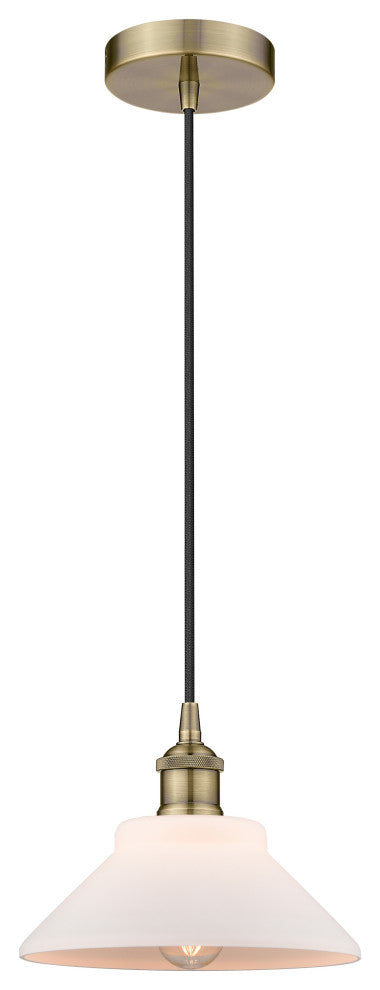Innovations 616-1P-AB-G131 1-Light Mini Pendant, Antique Brass