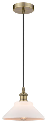 Innovations 616-1P-AB-G131 1-Light Mini Pendant, Antique Brass
