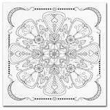 Fiona Stokes-Gilbert 'Mandala 1L' Canvas Art, 35 x 35