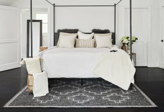Momeni Hampton  Area Rug, Black, 2'x3'
