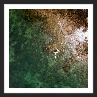 "Taking A Break" Framed Print by Karolis Janulis