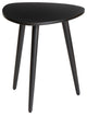 Tora End Table, Black, 20"