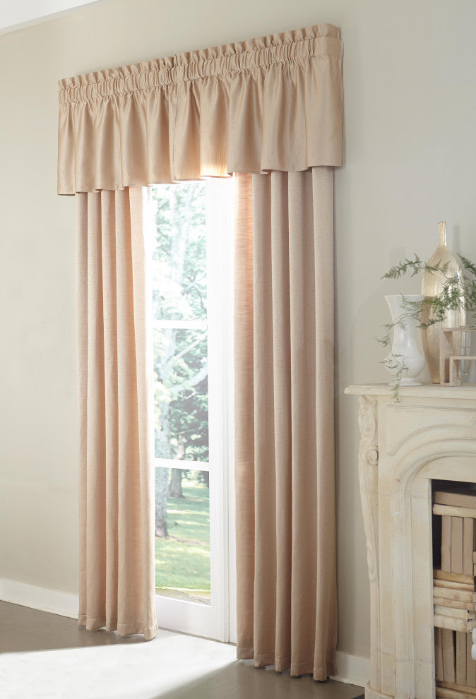 Marbella 4-Piece Window Panel Set, Sand