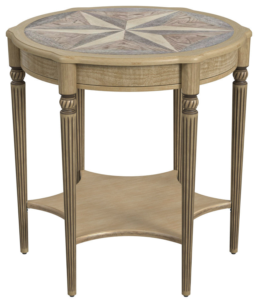 Bainbridge Accent Table, Beige