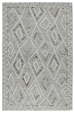 Berlin Tania Area Rug, Light Gray, 2' x 3', Geometric